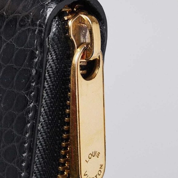 Louis Vuitton Black Alligator Zippy Wallet - Picture 6 of 11